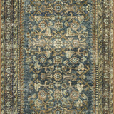 Magnolia Home by Joanna Gaines x Loloi Banks Denim / Clay Rug 1 - RUGS - patterned Loloi