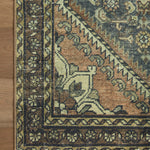 Magnolia Home by Joanna Gaines x Loloi Banks Denim / Clay Rug 1 - RUGS - patterned Loloi