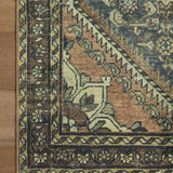 Magnolia Home by Joanna Gaines x Loloi Banks Denim / Clay Rug 1 - RUGS - patterned Loloi