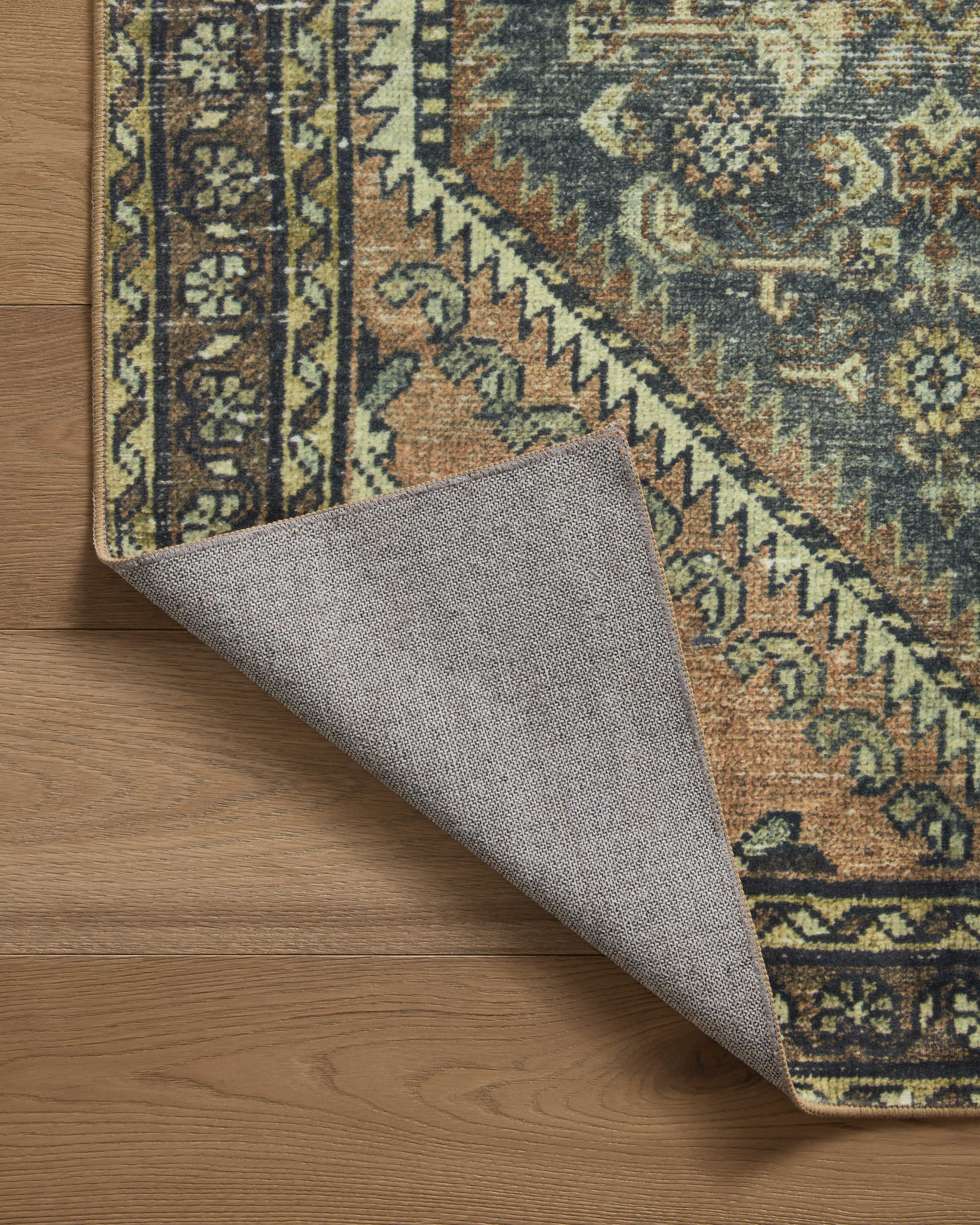 Magnolia Home by Joanna Gaines x Loloi Banks Denim / Clay Rug 1 - RUGS - patterned Loloi