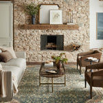 Magnolia Home by Joanna Gaines x Loloi Banks Denim / Clay Rug 1 - RUGS - patterned Loloi