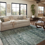 Magnolia Home by Joanna Gaines x Loloi Banks Blue / Lagoon Rug 1 - RUGS - patterned Loloi