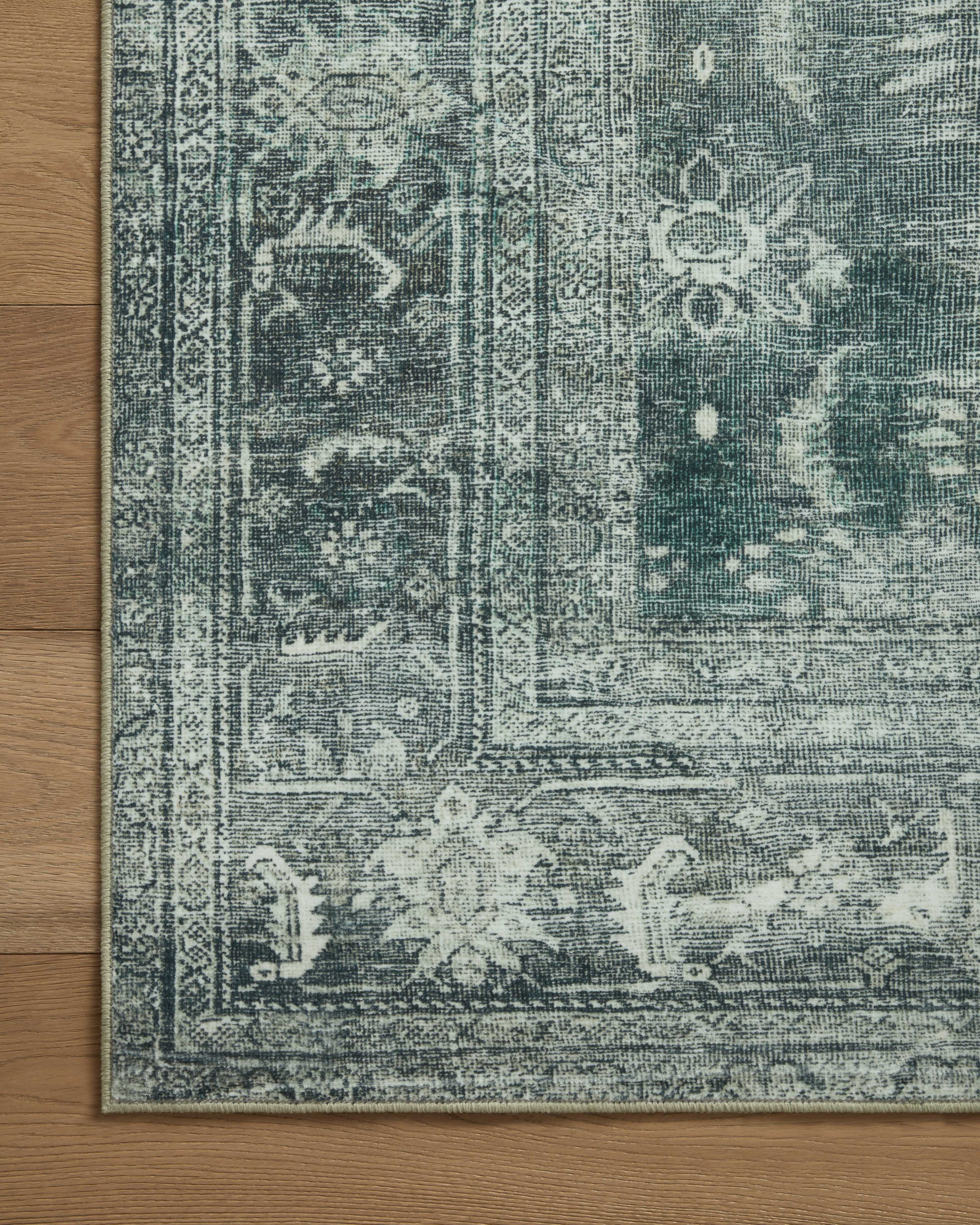Magnolia Home by Joanna Gaines x Loloi Banks Blue / Lagoon Rug 1 - RUGS - patterned Loloi