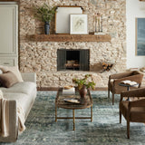 Magnolia Home by Joanna Gaines x Loloi Banks Blue / Lagoon Rug 1 - RUGS - patterned Loloi