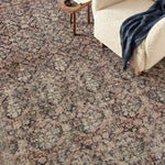 Amber Lewis x Loloi Billie Ink / Salmon Rug 0-patterned rugs Loloi