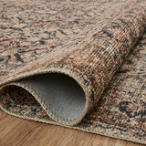Amber Lewis x Loloi Billie Ink / Salmon Rug 0-patterned rugs Loloi