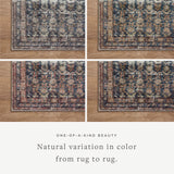 Amber Lewis x Loloi Billie Ocean / Brick Rug 0-patterned rugs Loloi