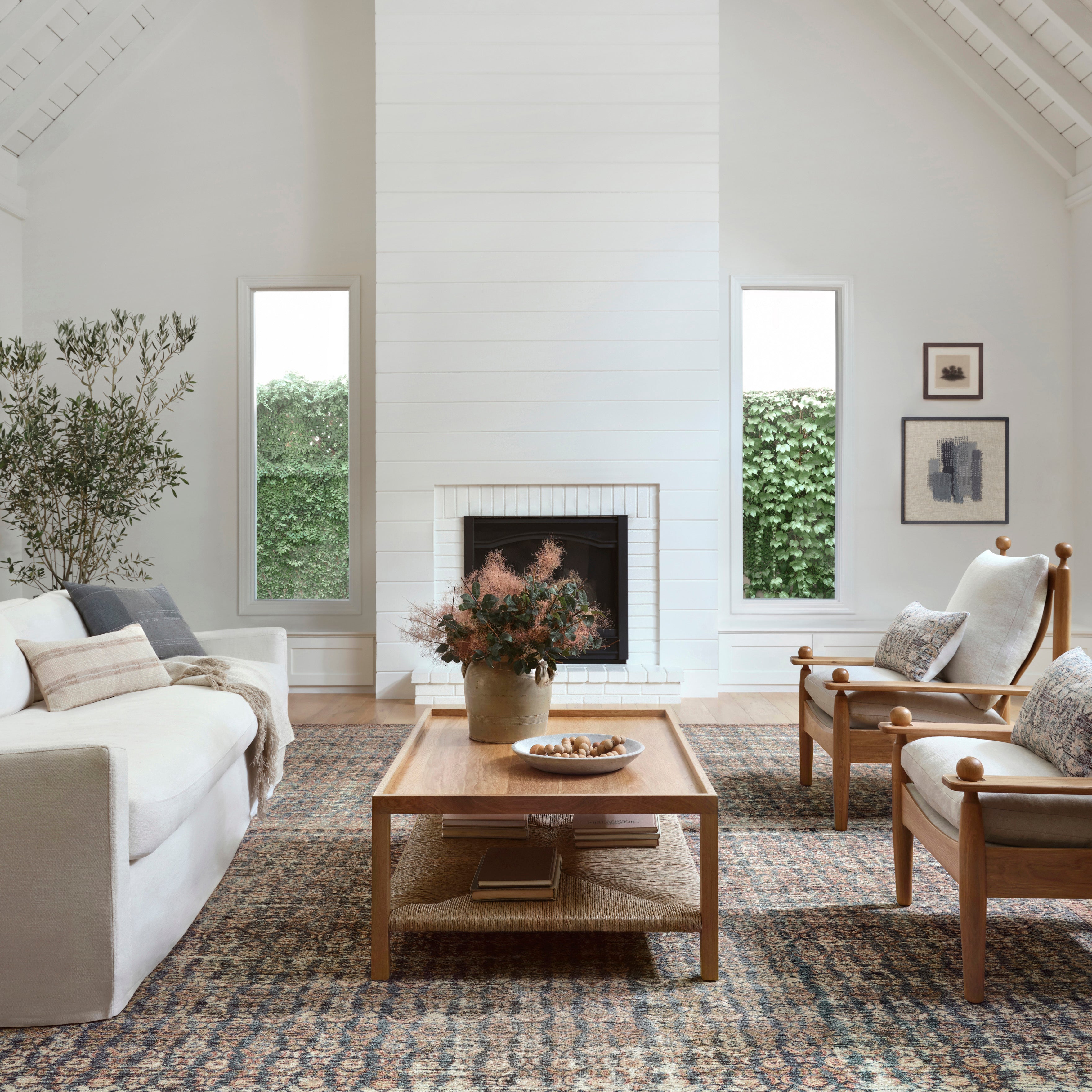 Amber Lewis x Loloi Billie Ocean / Brick Rug 0-patterned rugs Loloi