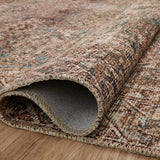 Amber Lewis x Loloi Billie Aqua / Rust Rug 0-patterned rugs Loloi