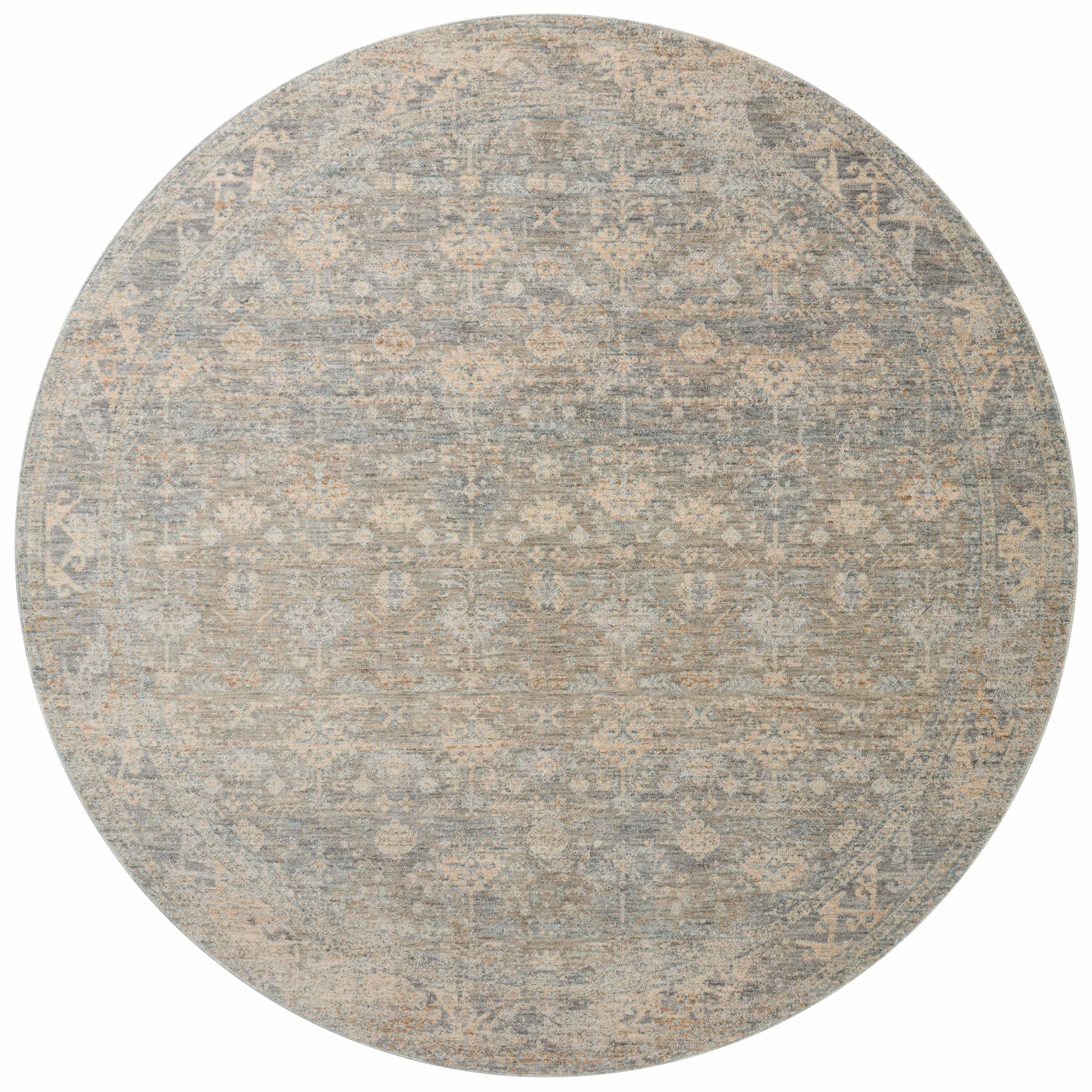 Angela Rose x Loloi Blake Sky/ Beige Rug 0-RUGS Loloi