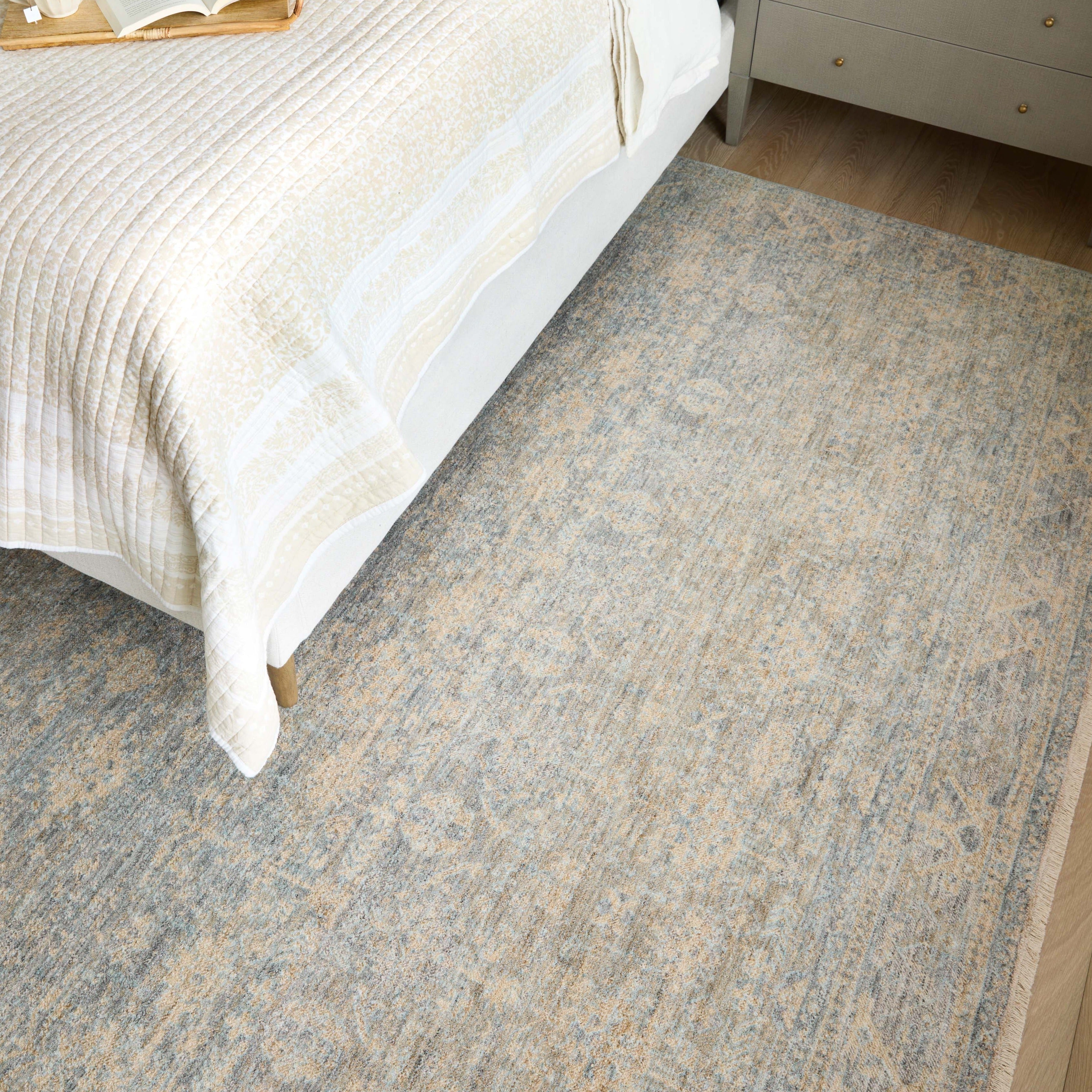 Angela Rose x Loloi Blake Sky/ Beige Rug 0-RUGS Loloi