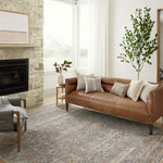 Angela Rose x Loloi Blake Ocean/ Mocha Rug 0-RUGS Loloi