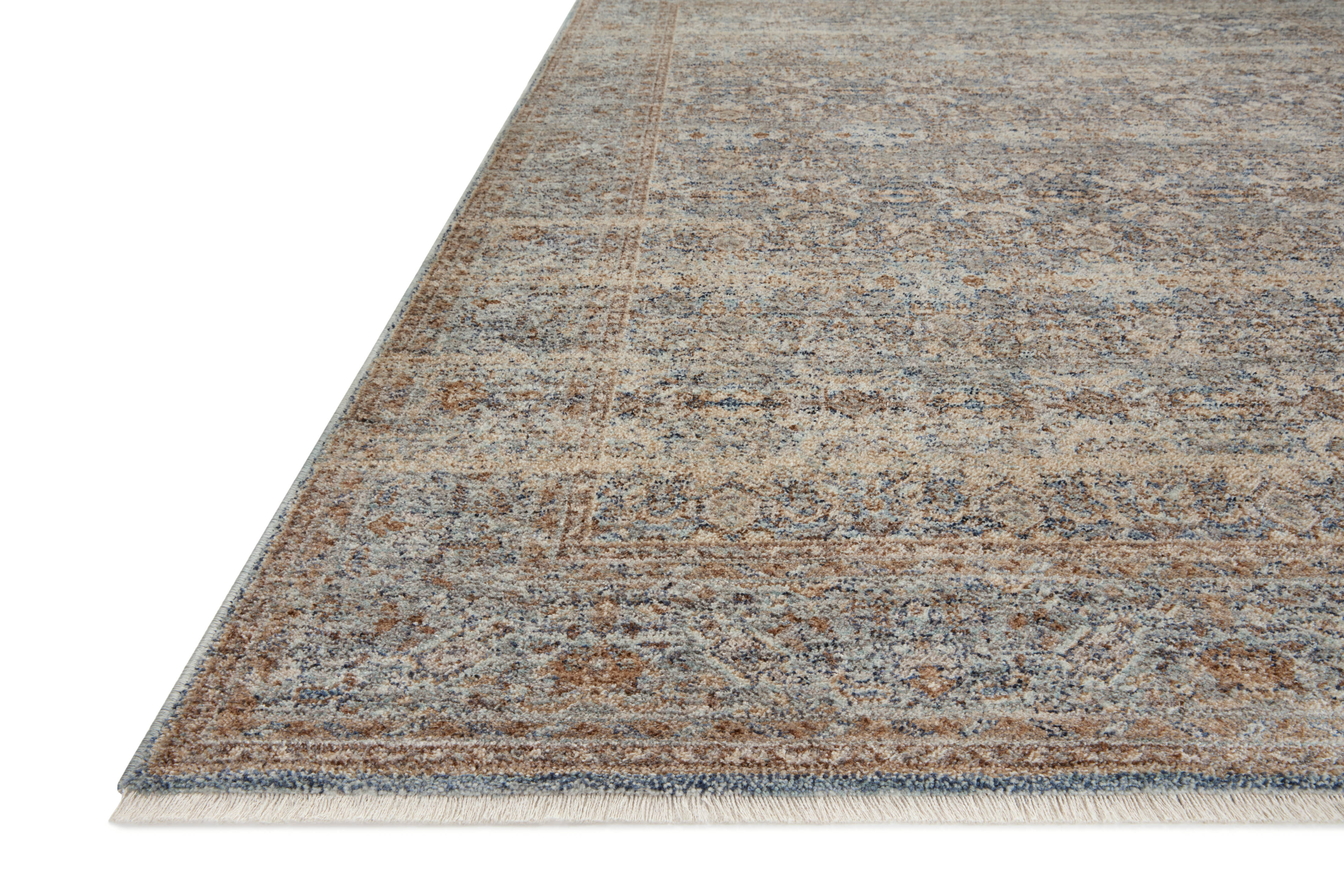 Angela Rose x Loloi Blake Ocean/ Mocha Rug 0-RUGS Loloi