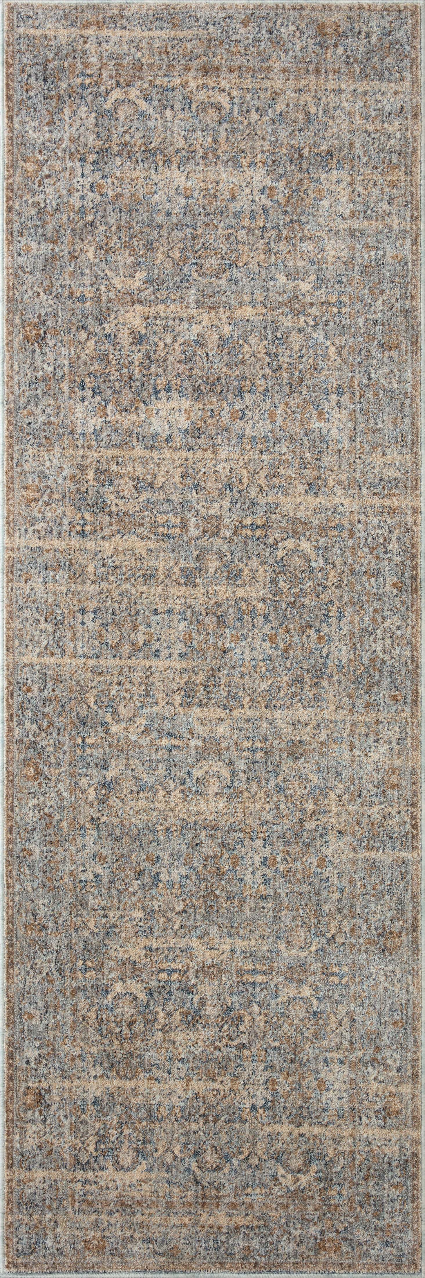 Angela Rose x Loloi Blake Ocean/ Mocha Rug 0-RUGS Loloi