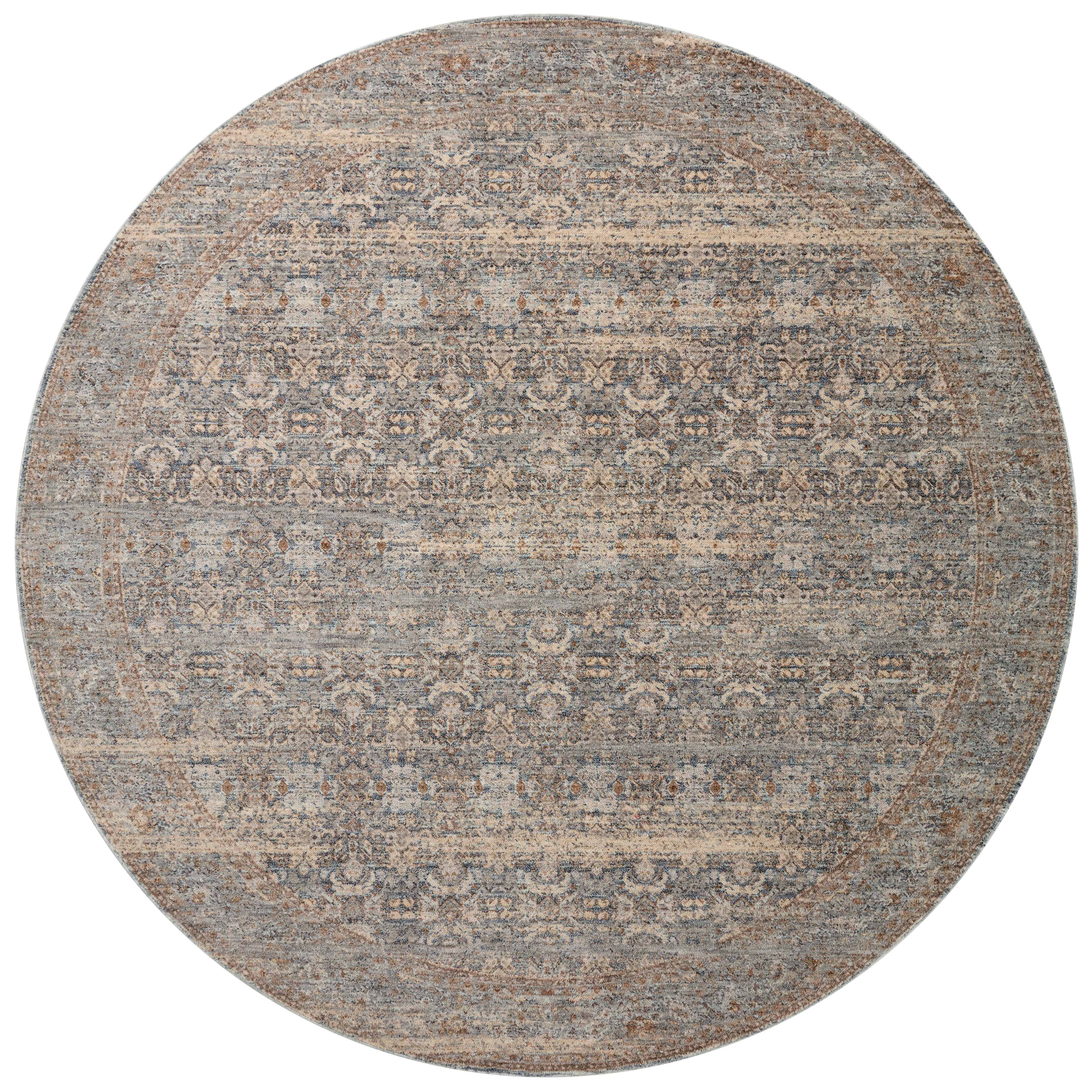 Angela Rose x Loloi Blake Ocean/ Mocha Rug 0-RUGS Loloi