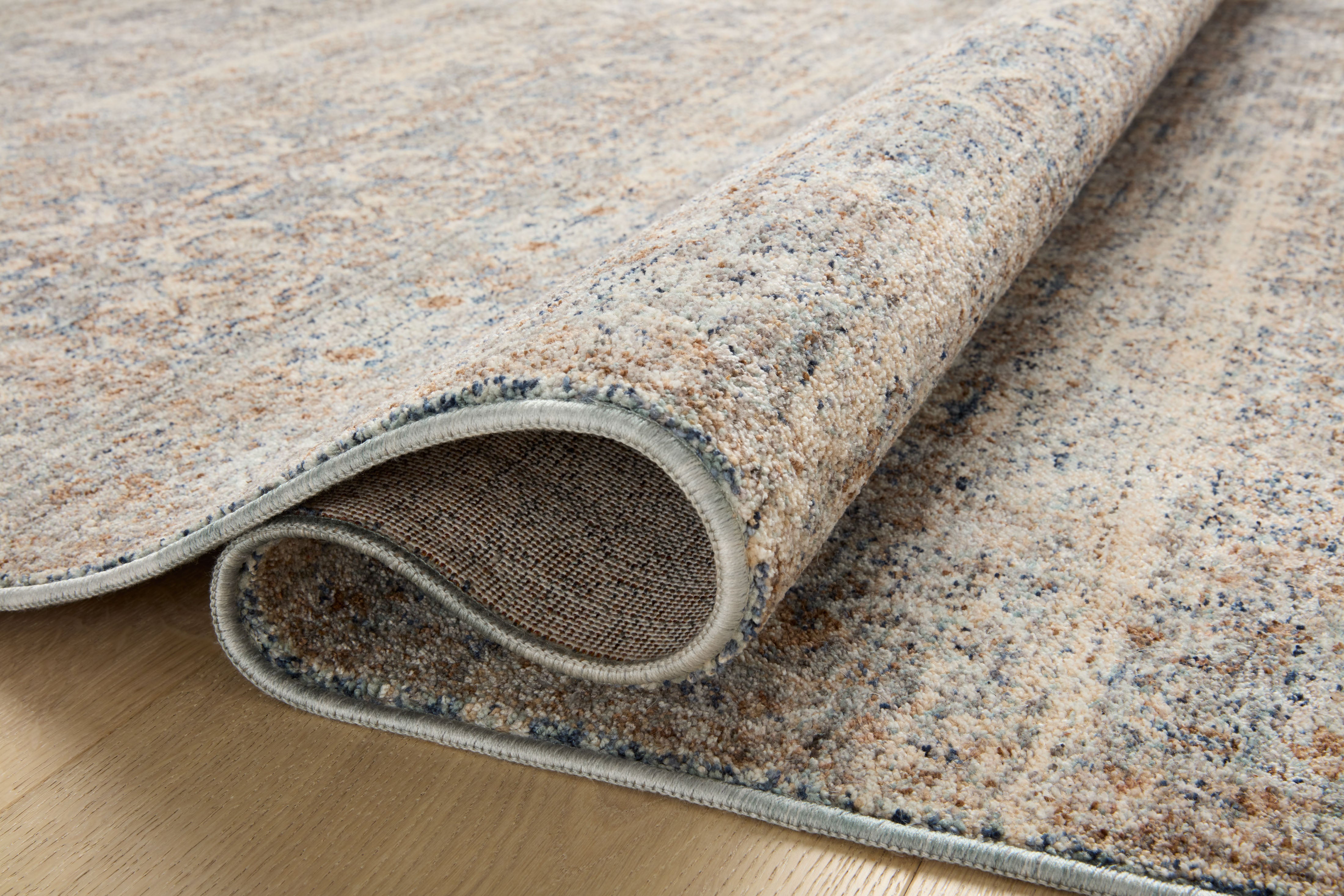 Angela Rose x Loloi Blake Ocean/ Mocha Rug 0-RUGS Loloi