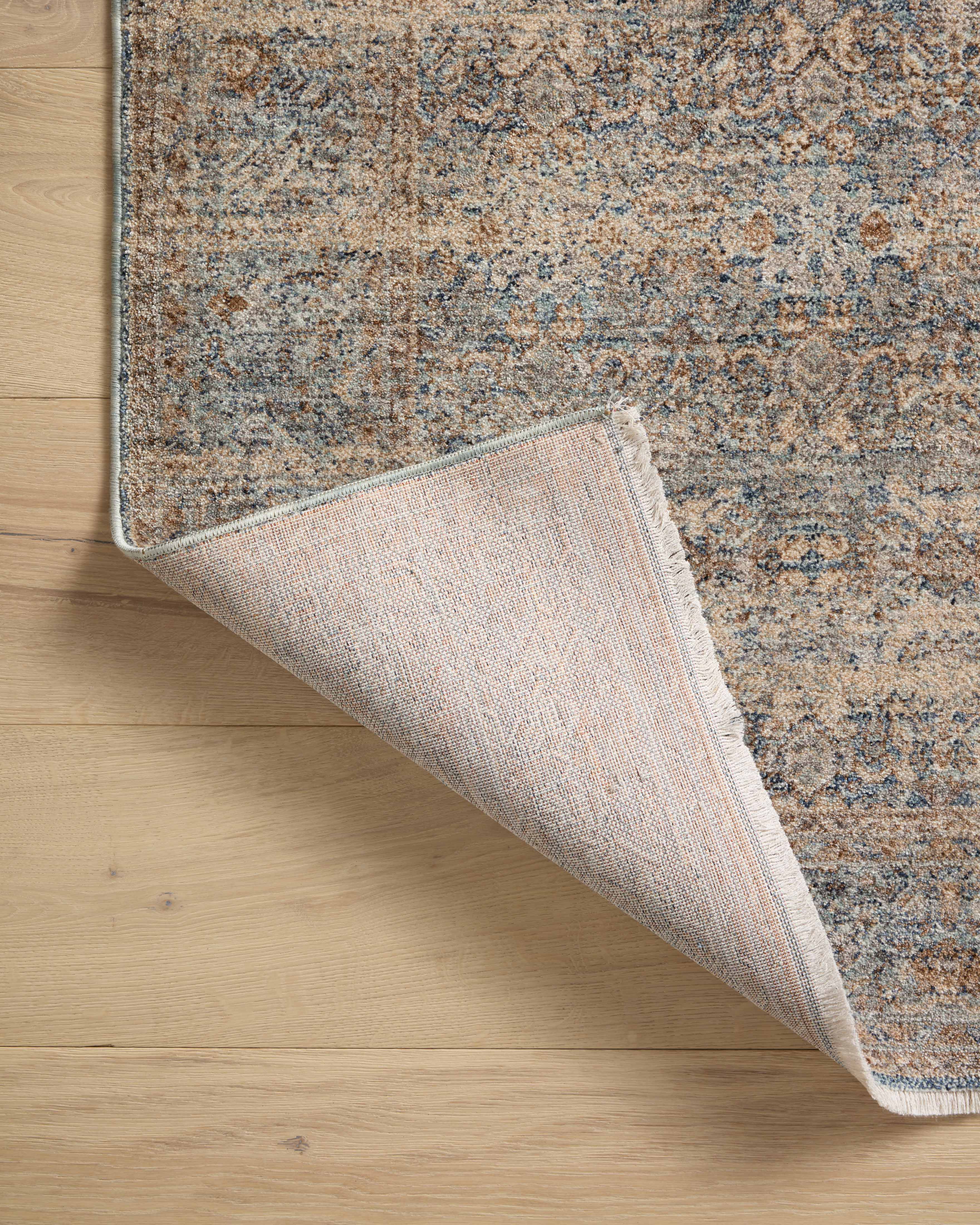 Angela Rose x Loloi Blake Ocean/ Mocha Rug 0-RUGS Loloi