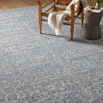 Angela Rose x Loloi Blake Denim/ Taupe Rug 0-RUGS Loloi