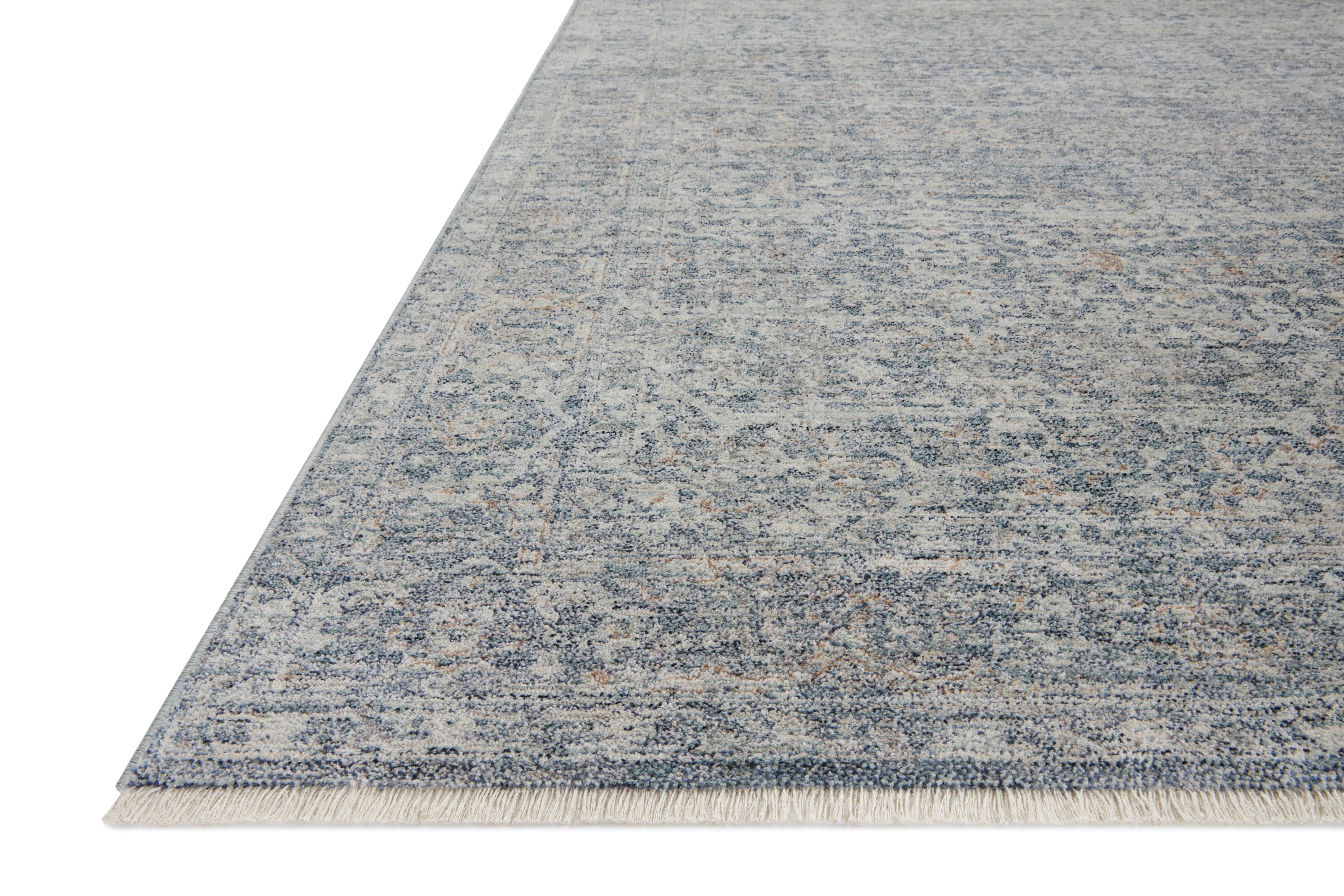 Angela Rose x Loloi Blake Denim/ Taupe Rug 0-RUGS Loloi