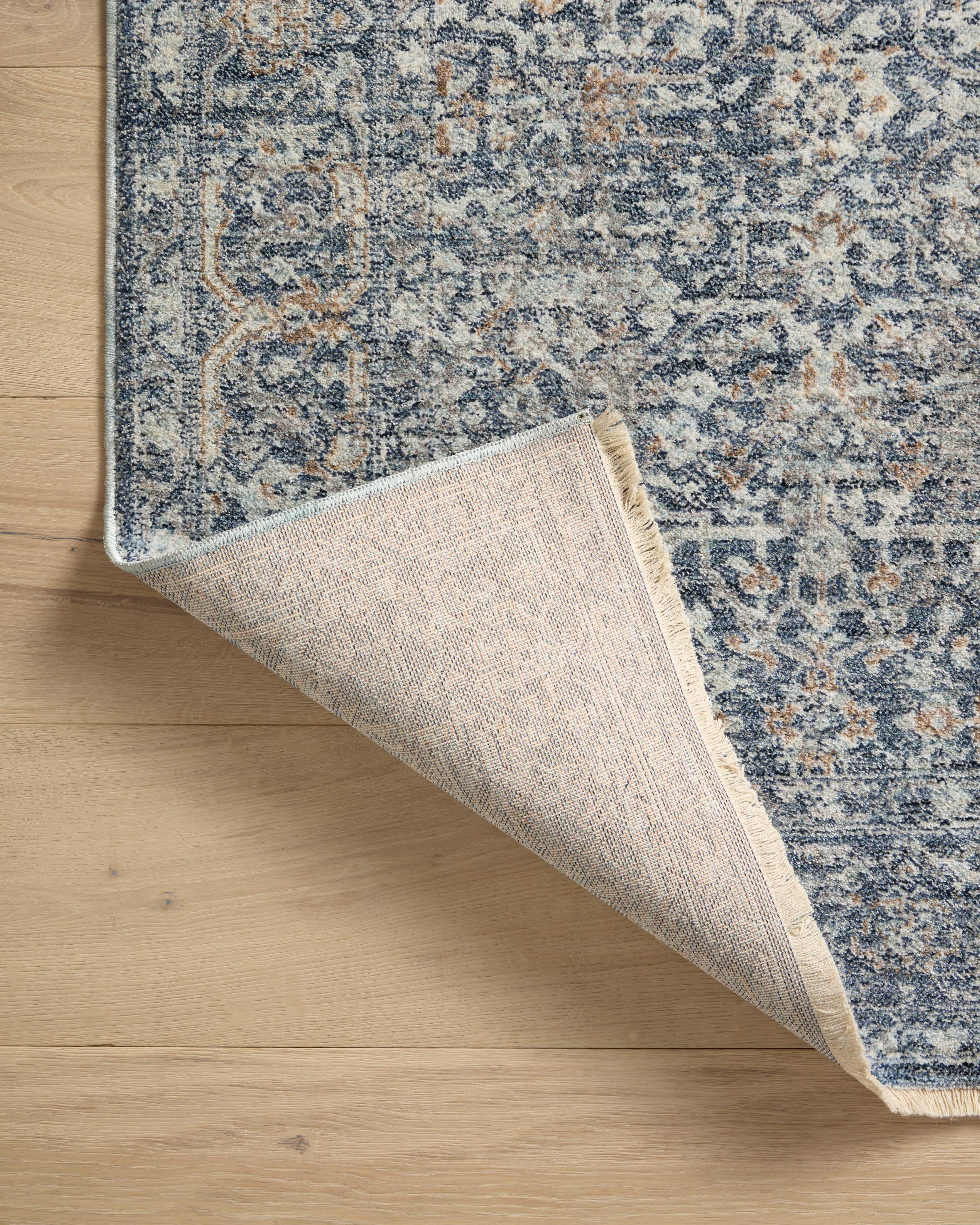 Angela Rose x Loloi Blake Denim/ Taupe Rug 0-RUGS Loloi