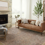 Angela Rose x Loloi Blake Taupe/ Blue Rug 0-RUGS Loloi