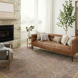 Angela Rose x Loloi Blake Taupe/ Blue Rug 0-RUGS Loloi