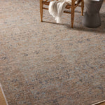 Angela Rose x Loloi Blake Taupe/ Blue Rug 0-RUGS Loloi