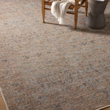 Angela Rose x Loloi Blake Taupe/ Blue Rug 0-RUGS Loloi