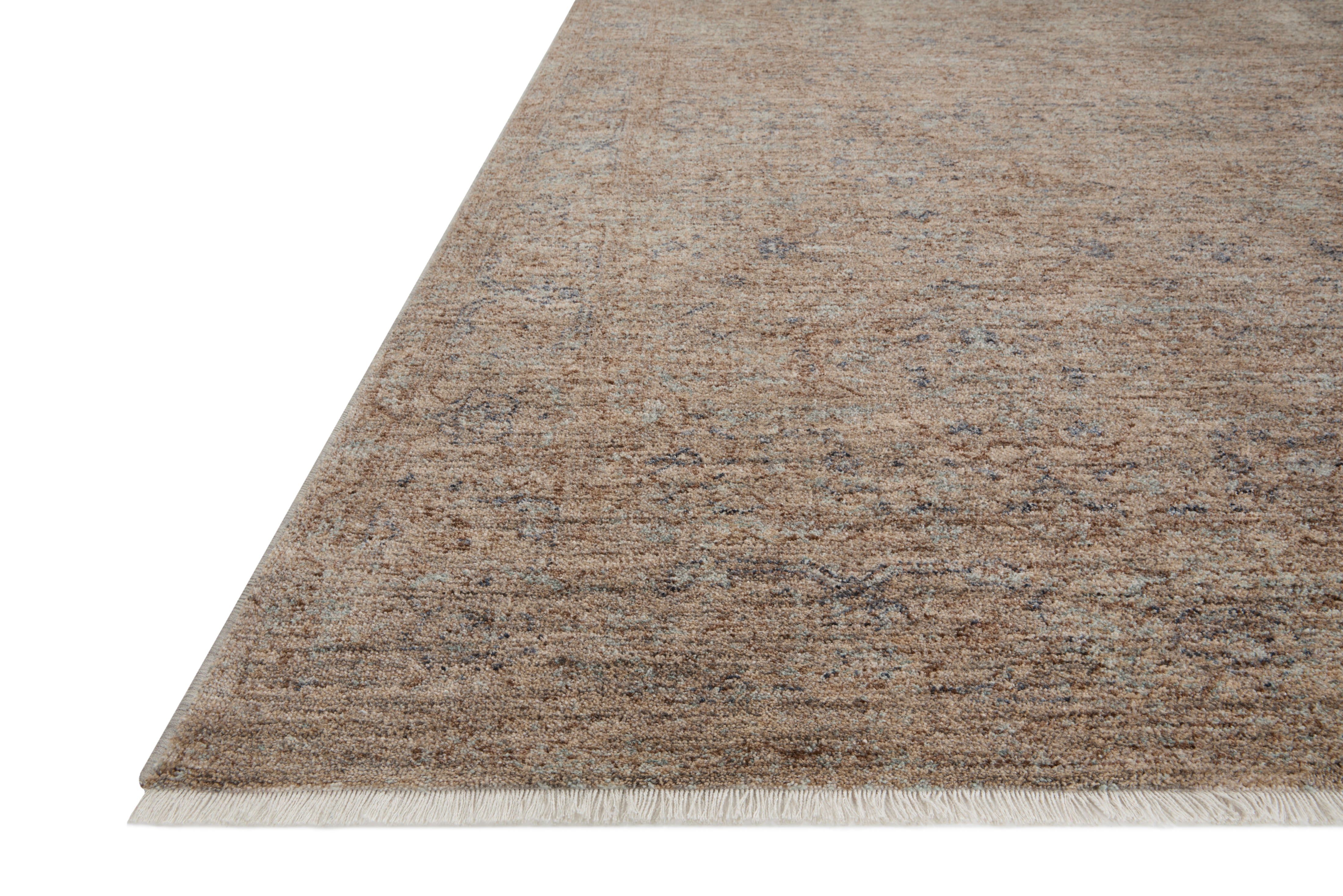 Angela Rose x Loloi Blake Taupe/ Blue Rug 0-RUGS Loloi