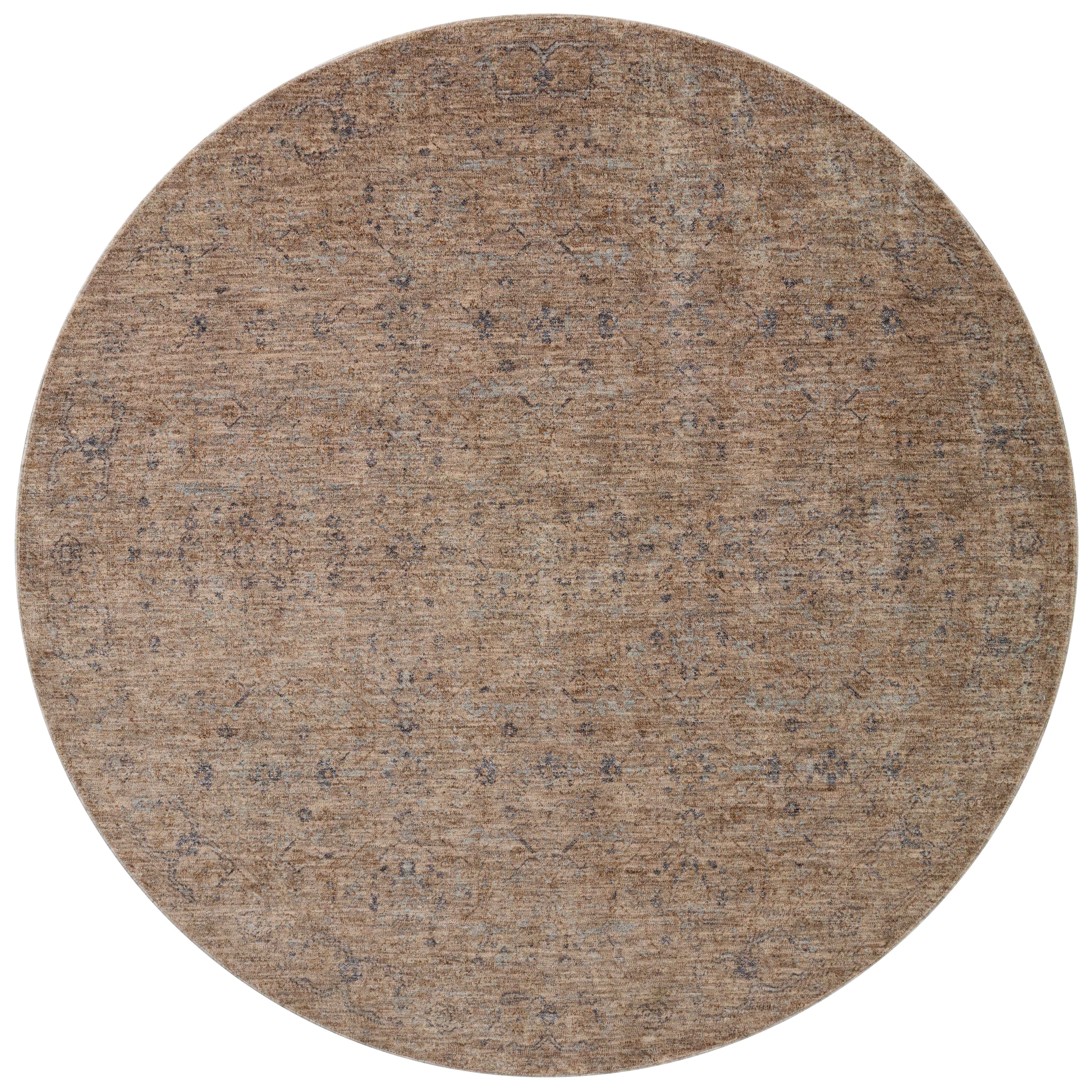 Angela Rose x Loloi Blake Taupe/ Blue Rug 0-RUGS Loloi