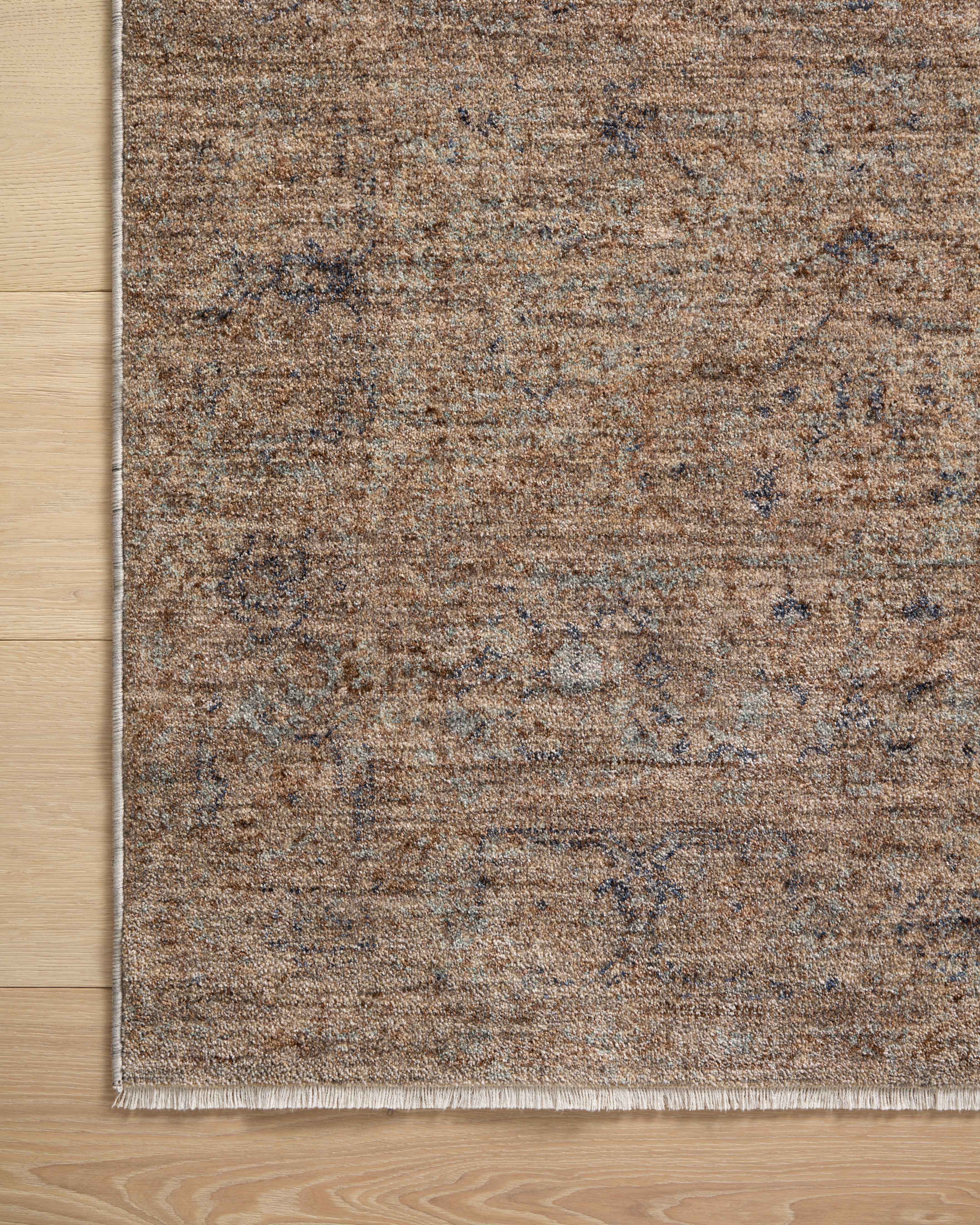Angela Rose x Loloi Blake Taupe/ Blue Rug 0-RUGS Loloi