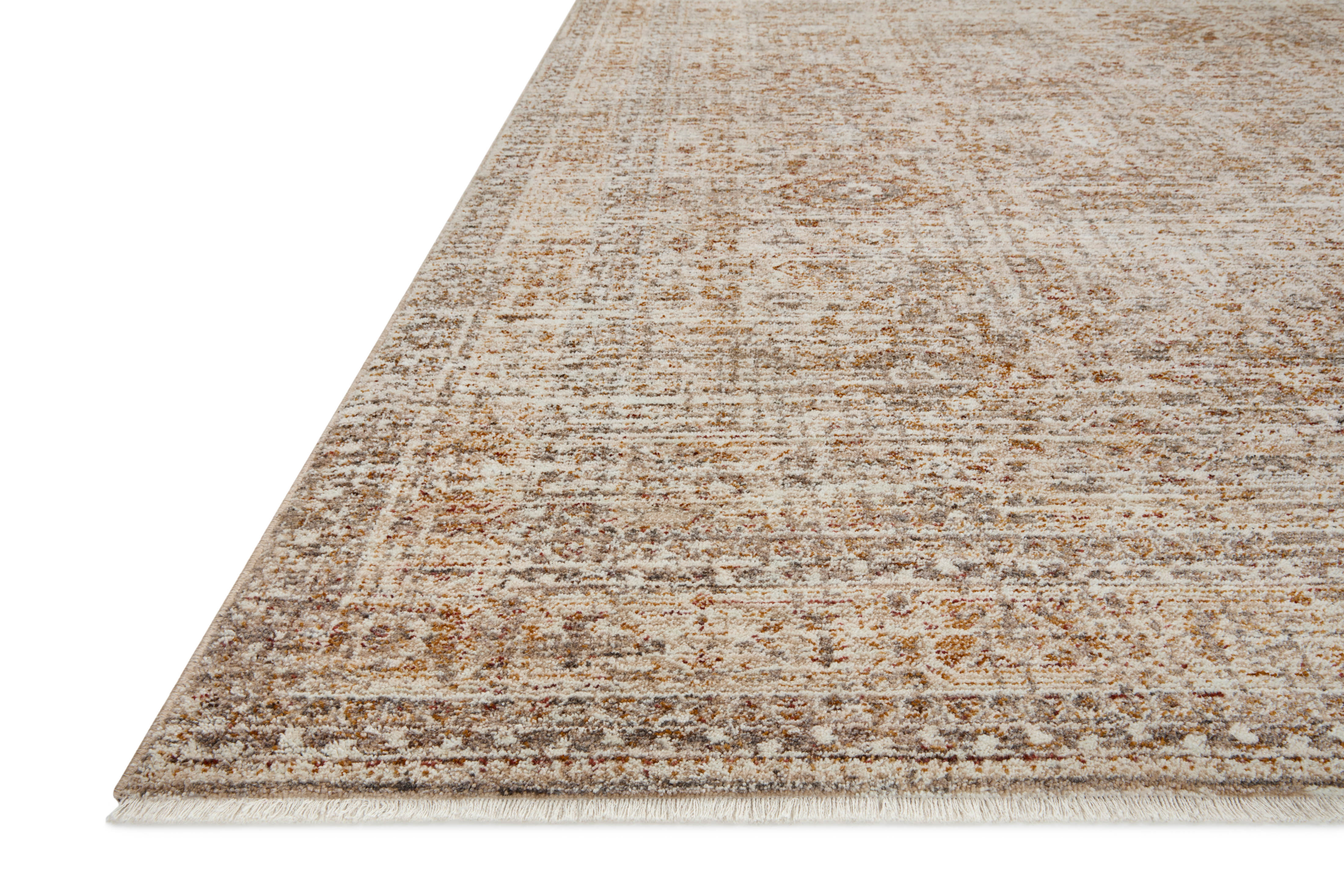 Angela Rose x Loloi Blake Oatmeal/ Spice Rug 0-RUGS Loloi