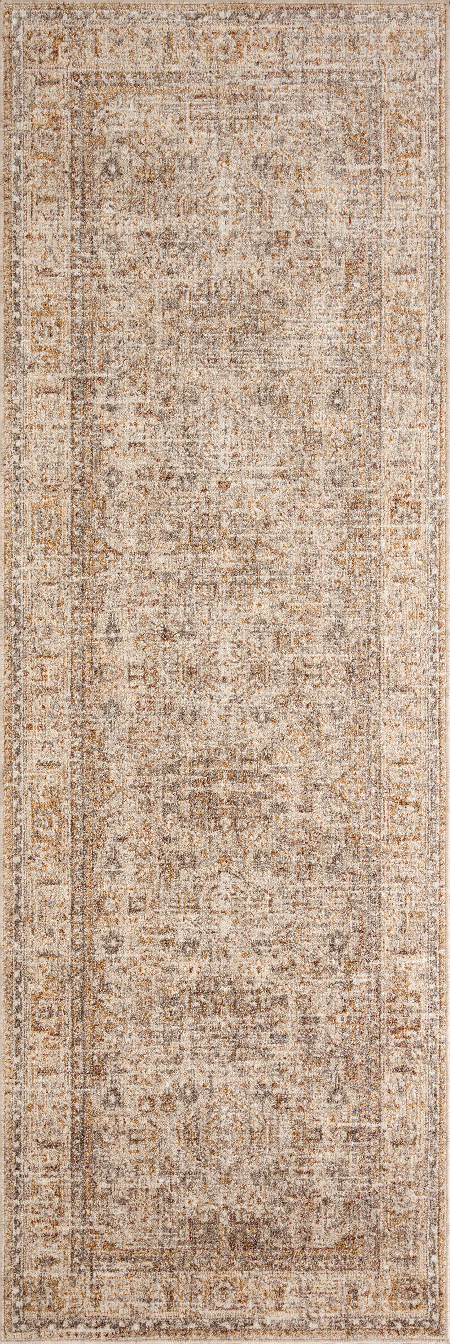 Angela Rose x Loloi Blake Oatmeal/ Spice Rug 0-RUGS Loloi
