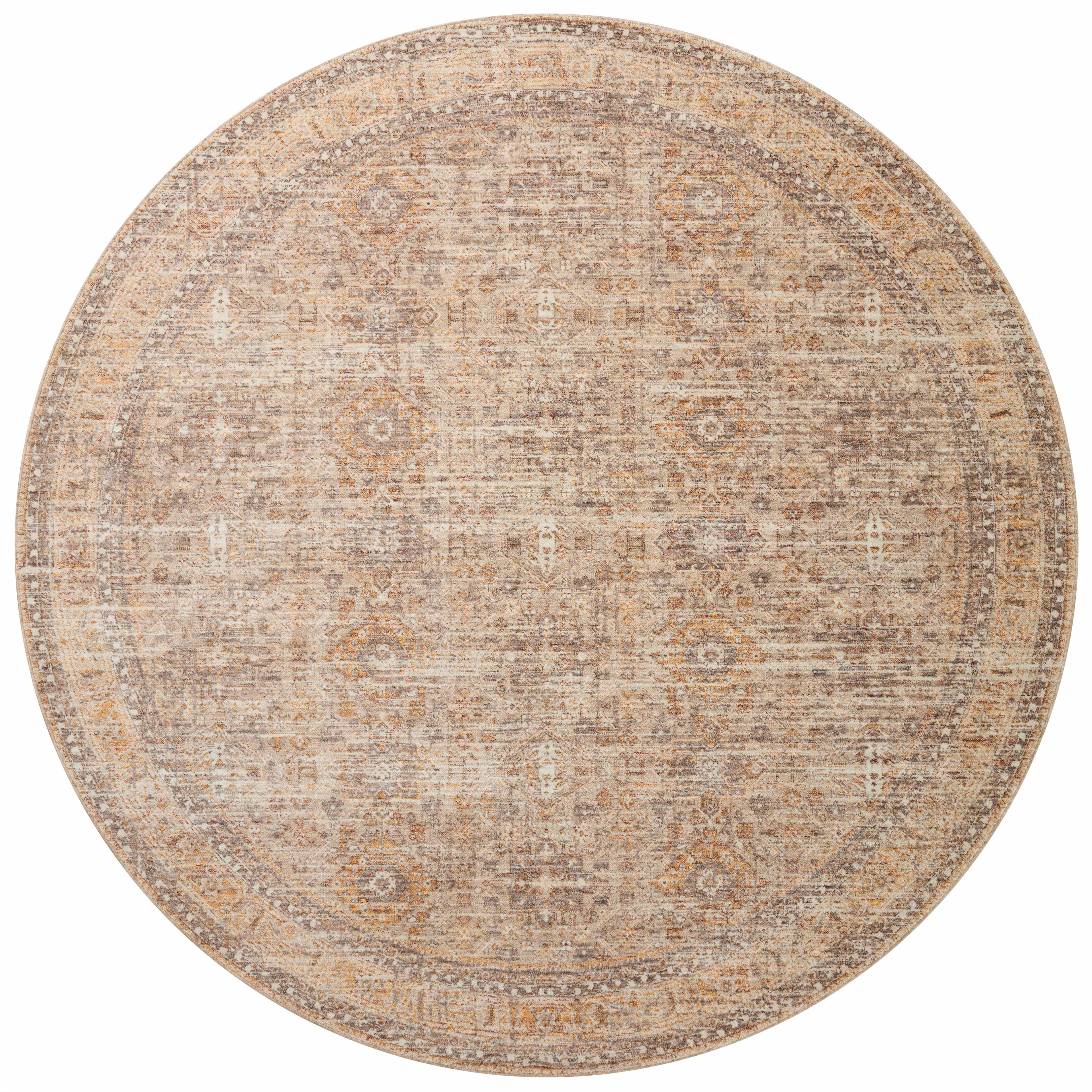 Angela Rose x Loloi Blake Oatmeal/ Spice Rug 0-RUGS Loloi