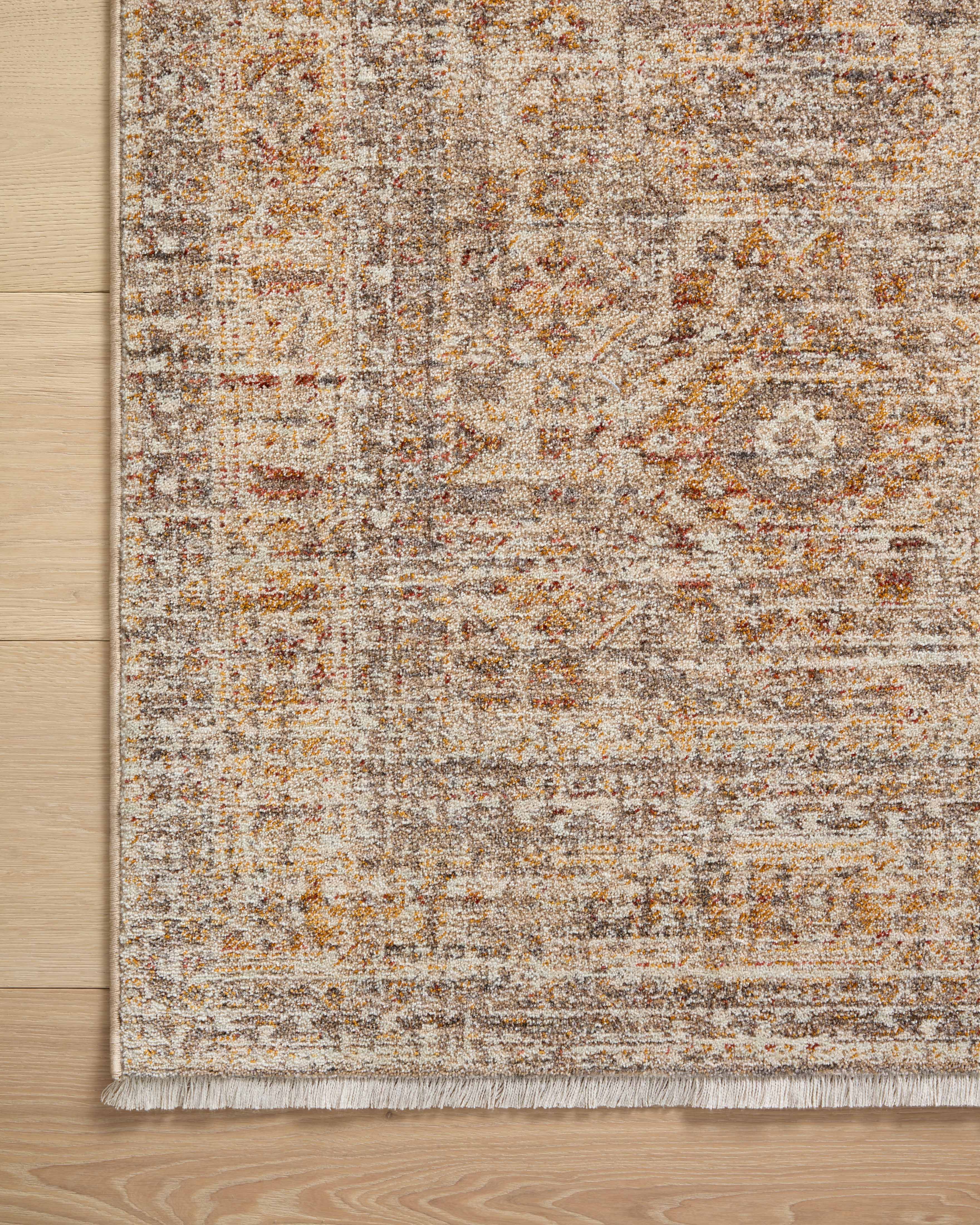 Angela Rose x Loloi Blake Oatmeal/ Spice Rug 0-RUGS Loloi