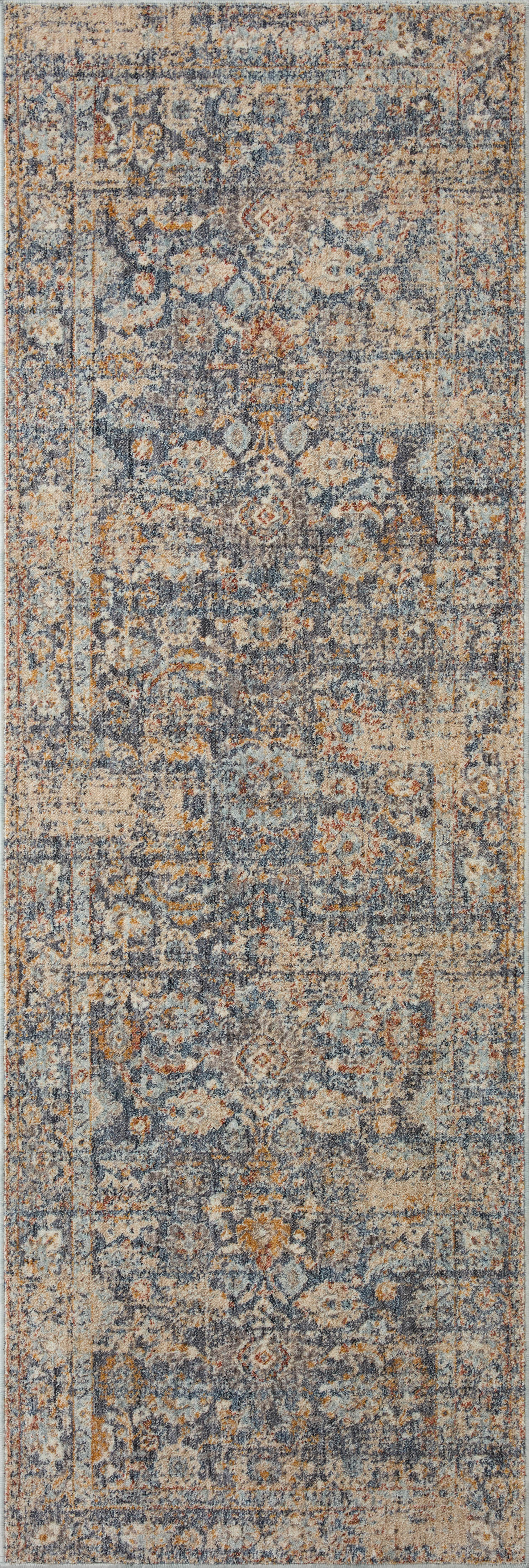 Angela Rose x Loloi Blake Navy/ Multi Rug 0-RUGS Loloi