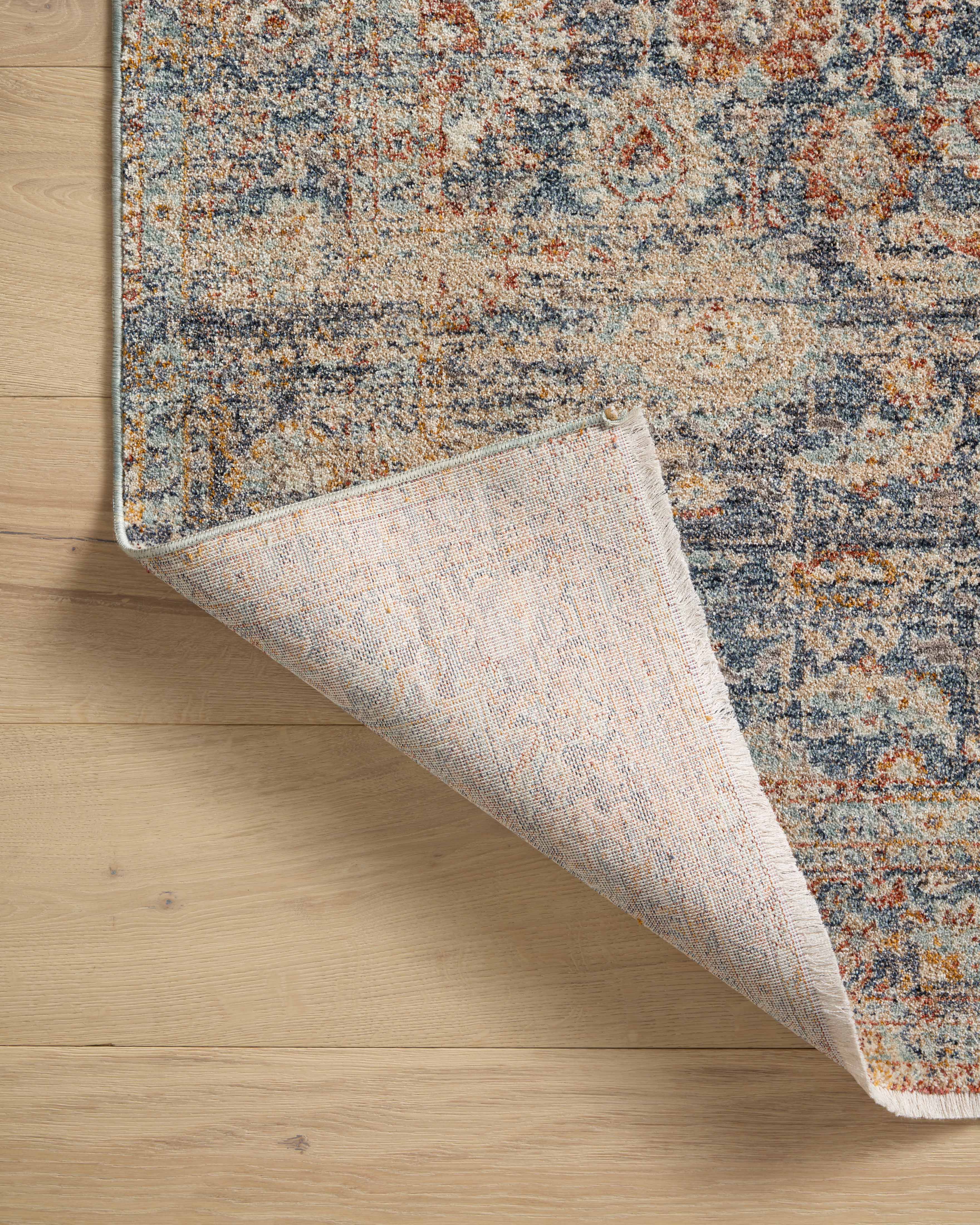 Angela Rose x Loloi Blake Navy/ Multi Rug 0-RUGS Loloi