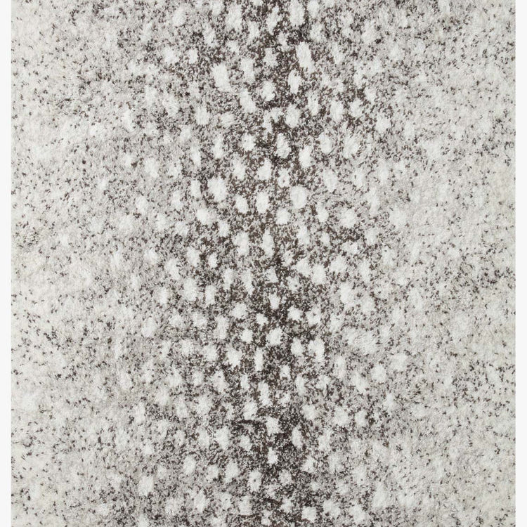 Loloi Bliss Shag Grey / White Rug - Rug & Weave