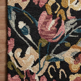 Loloi Belladonna Black / Berry Rug