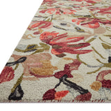 Loloi Belladonna Ivory / Raspberry Rug