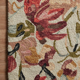 Loloi Belladonna Ivory / Raspberry Rug