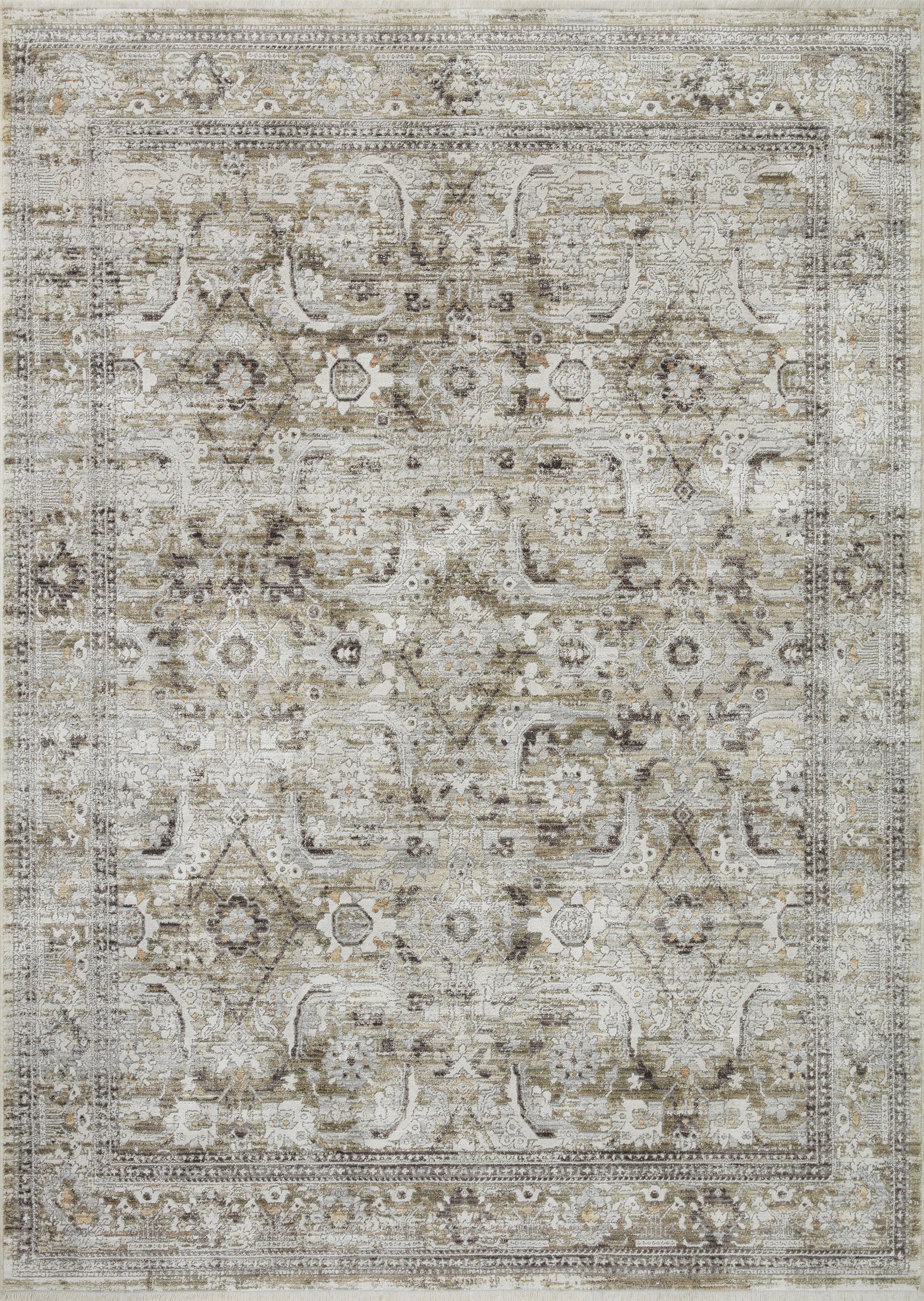 Loloi Bonney Moss / Stone Rug patterned rugs Loloi