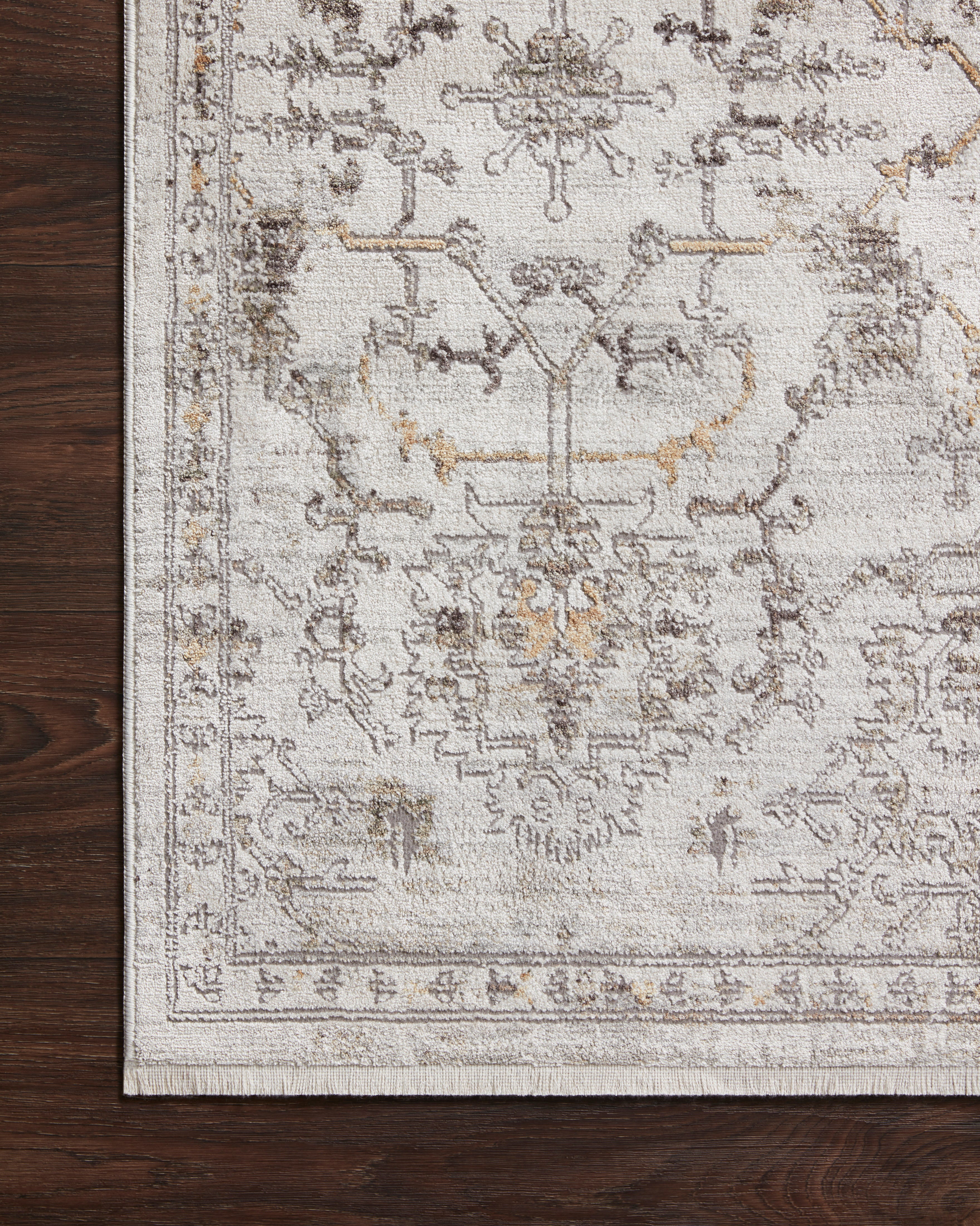 Loloi Bonney Ivory / Dove Rug patterned rugs Loloi