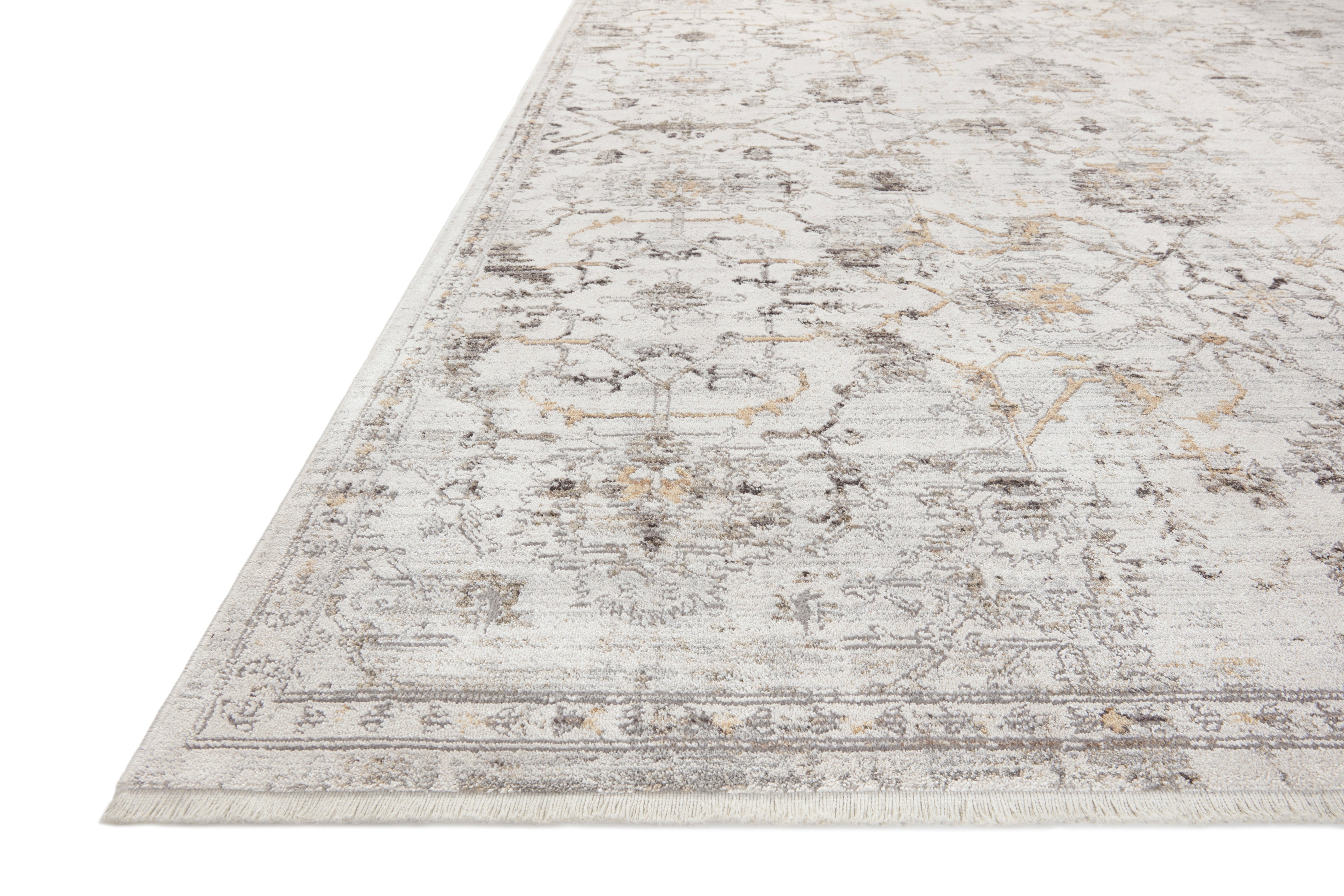 Loloi Bonney Ivory / Dove Rug patterned rugs Loloi