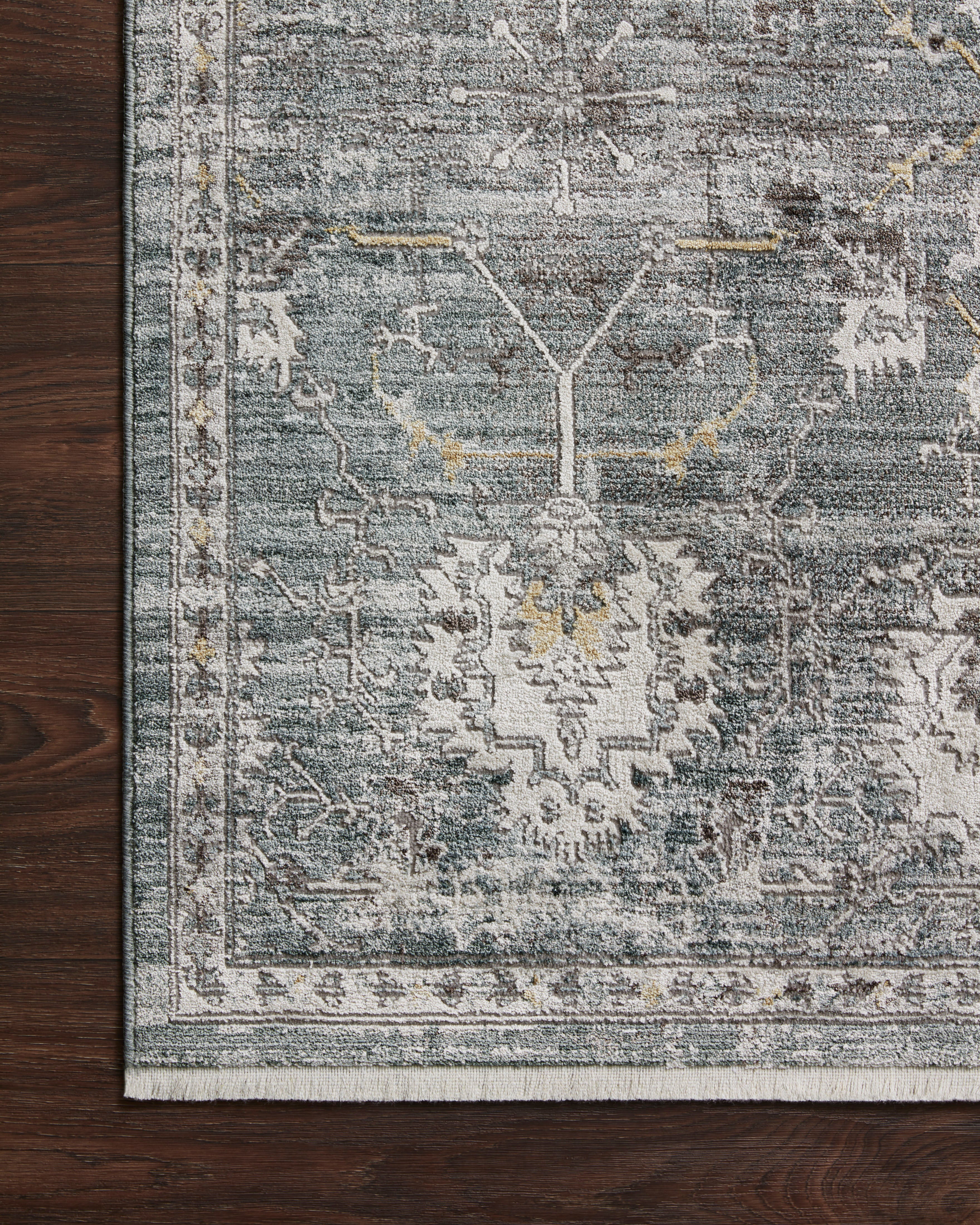 Loloi Bonney Lagoon / Ivory Rug patterned rugs Loloi