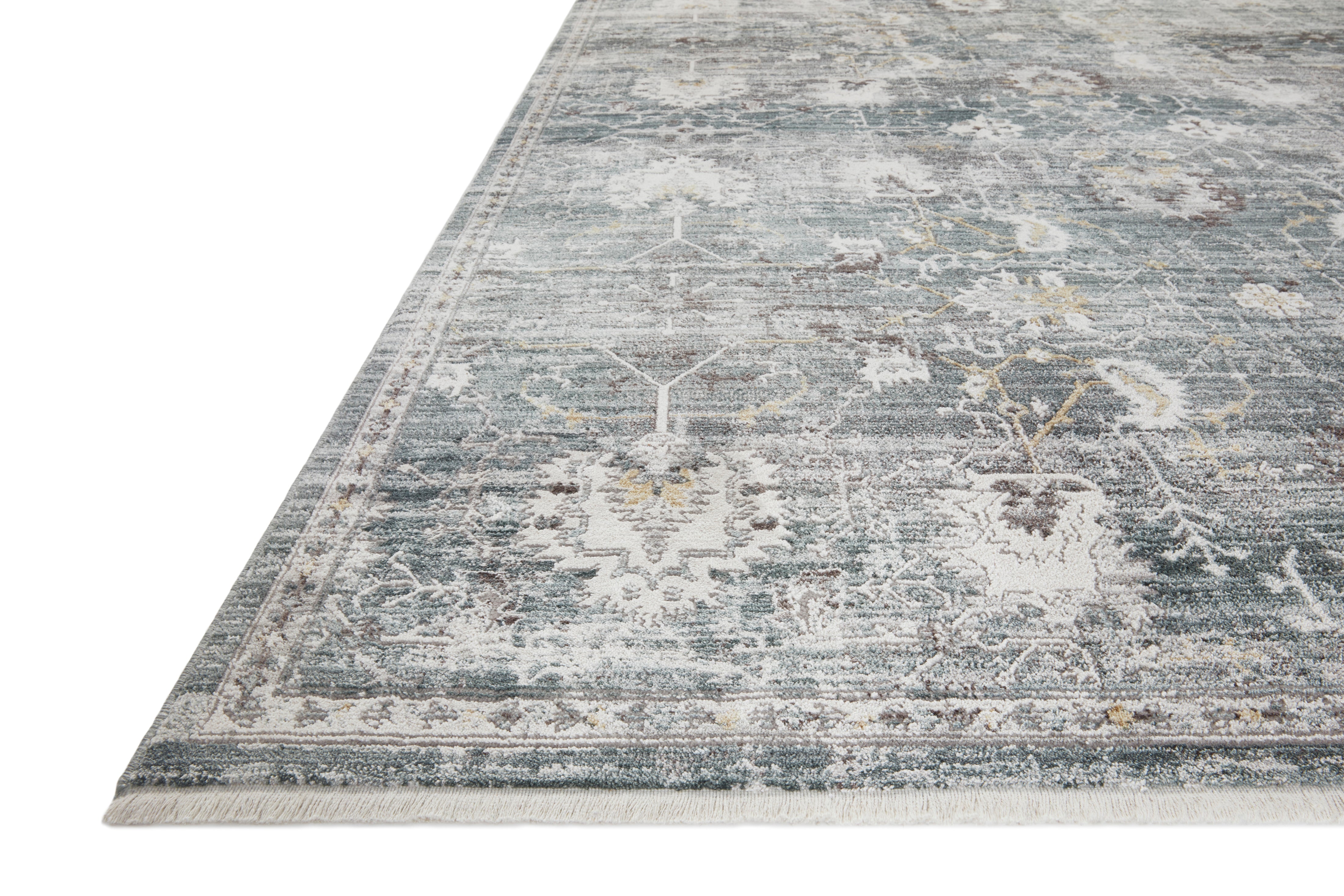 Loloi Bonney Lagoon / Ivory Rug patterned rugs Loloi