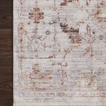 Loloi Bonney Silver / Sunset Rug patterned rugs Loloi