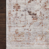 Loloi Bonney Silver / Sunset Rug patterned rugs Loloi