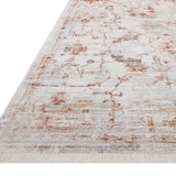 Loloi Bonney Silver / Sunset Rug patterned rugs Loloi
