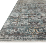 Loloi Bonney Slate / Teal Rug patterned rugs Loloi